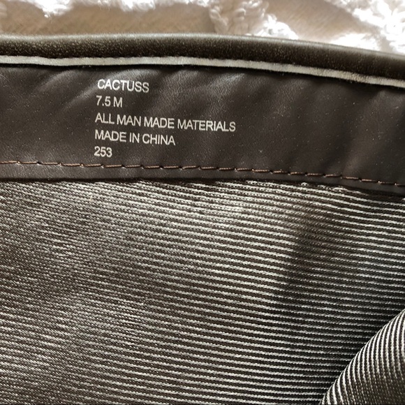 Steve Madden Greyson brown boots with zip back - Picture 4 of 5